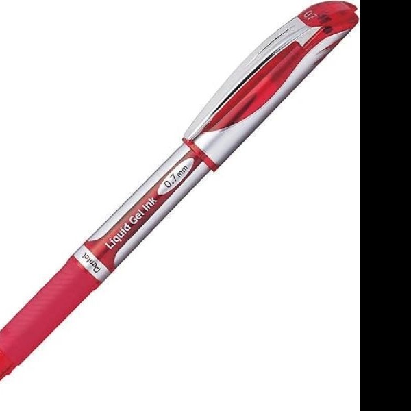 BOLIGRAFO GEL ENERGEL BL17B PENTEL 0.7MM ROJO PZA